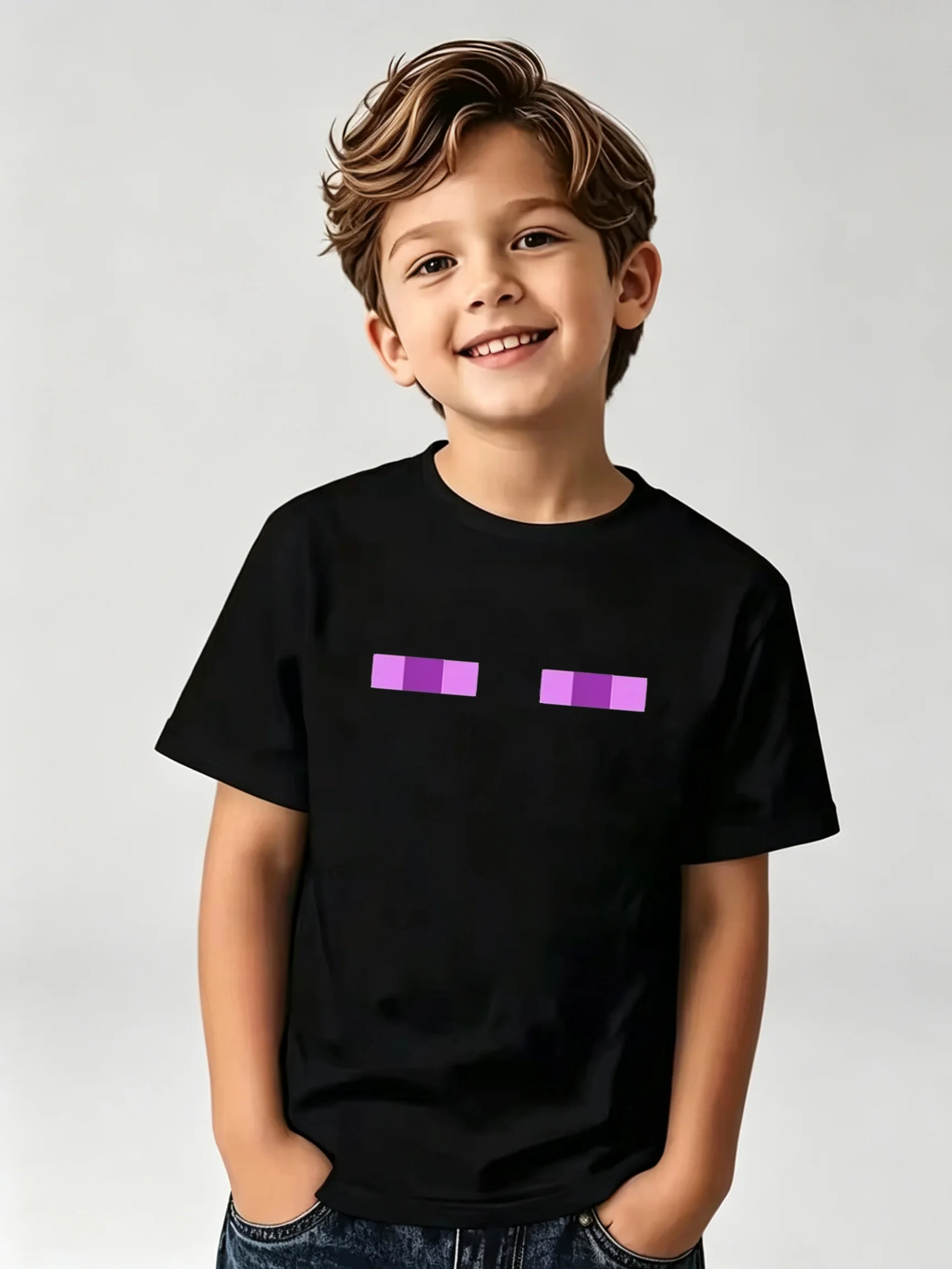 Y2k High Quality Cotton T-shirts Comic Men T-shirts Anime Graphic Y2k Male Clothes Japanese-style Fun and Casual Family T-shirts