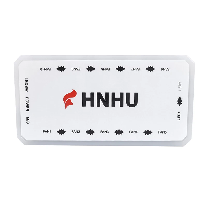 HNHU-PC CPU RGB Fan Controller 6pin Connector To SATA Power Hub Processor For Computer Cpu Case Parts Cooling Air-cooler mute