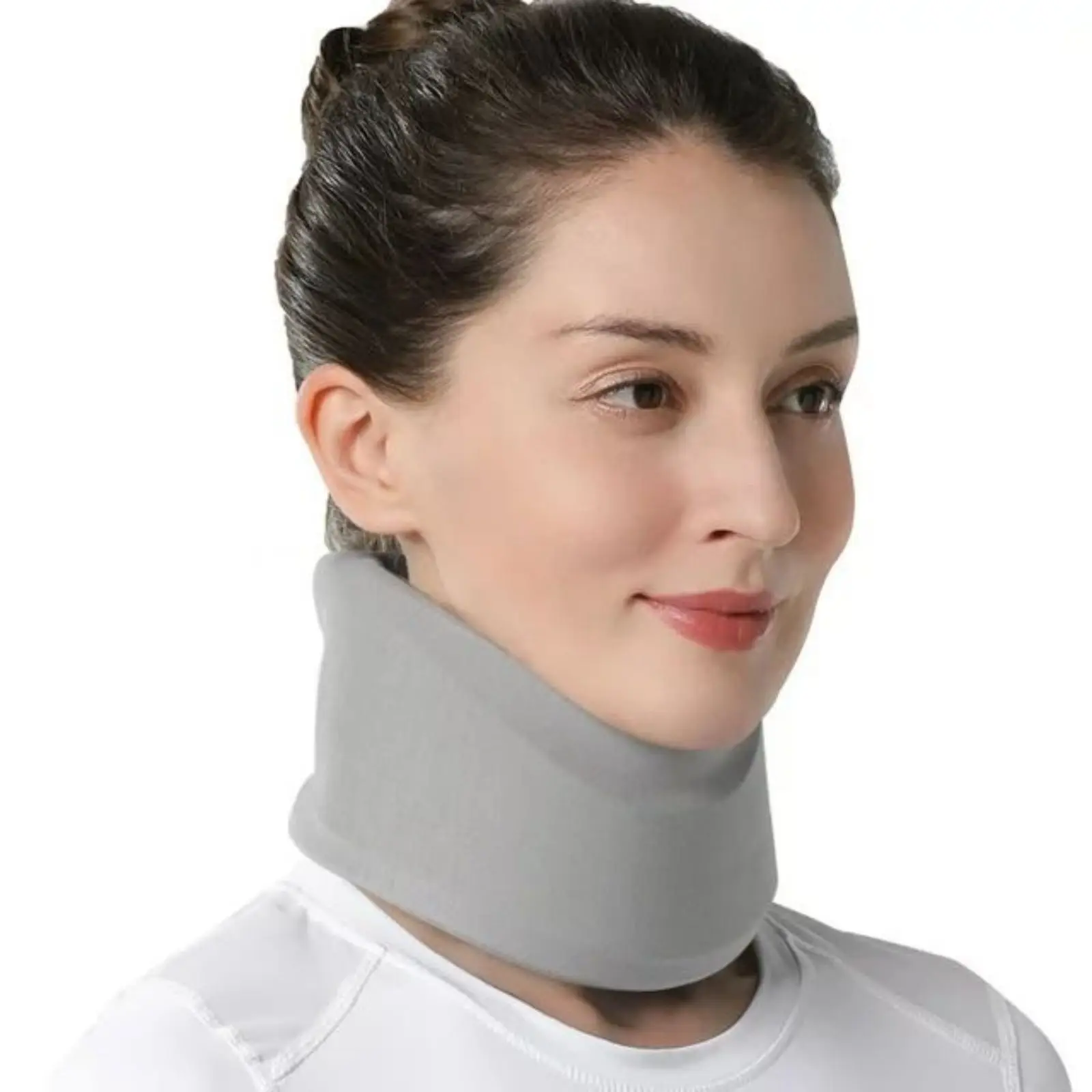 Neck Support Adjustable Neck Support Cervical Sponge Neck Protector for Sleep Neck Brace Breathable Neck Support