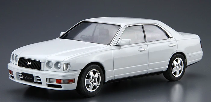 Aoshima 06174 Static Assembled Car Model 1/24 Scale For Nissan Y33 Cedric/Gloria Gran 1995 Car Model Kit