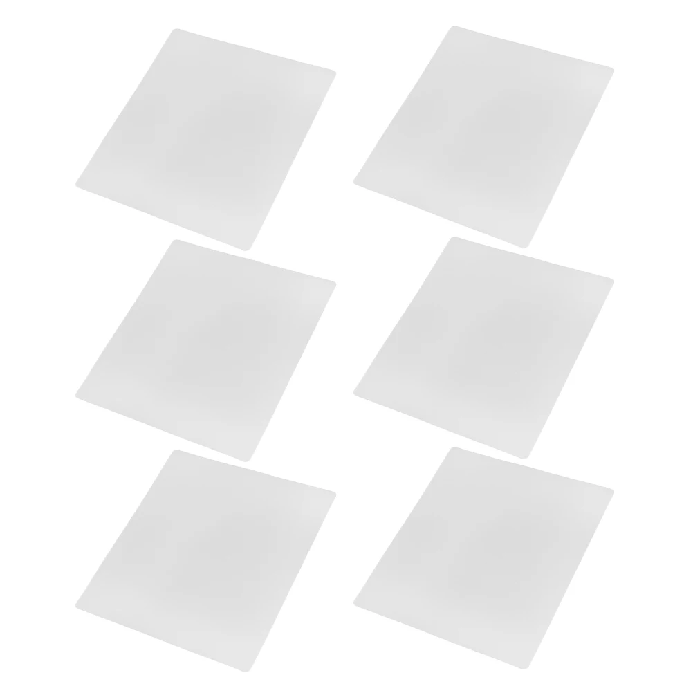 

6pcs Copy Drawing Boards 3d Printing Pen Portable Stencils Transparent Mats Sketch Tools Pvc Accessories Art Supplies