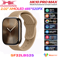 2025 Smart Watch HK10ProMax For Apple Series 10 BT Call Local Music 2.02 \