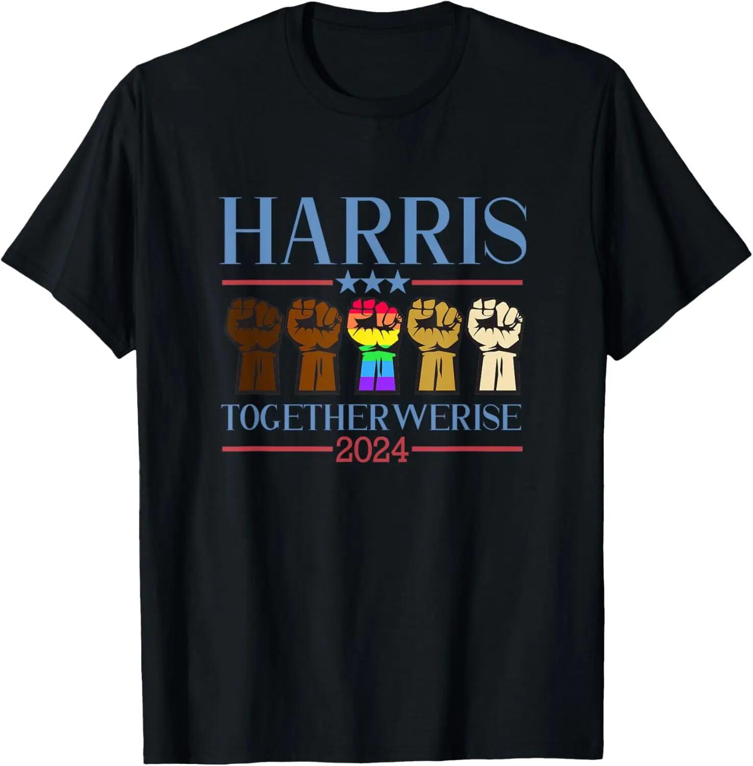 Camiseta de Harry Potter para Hombre, camisa con estampado LGBT Kamala Harris 2024, diseño Original, regalos, camisetas gráficas, 2024