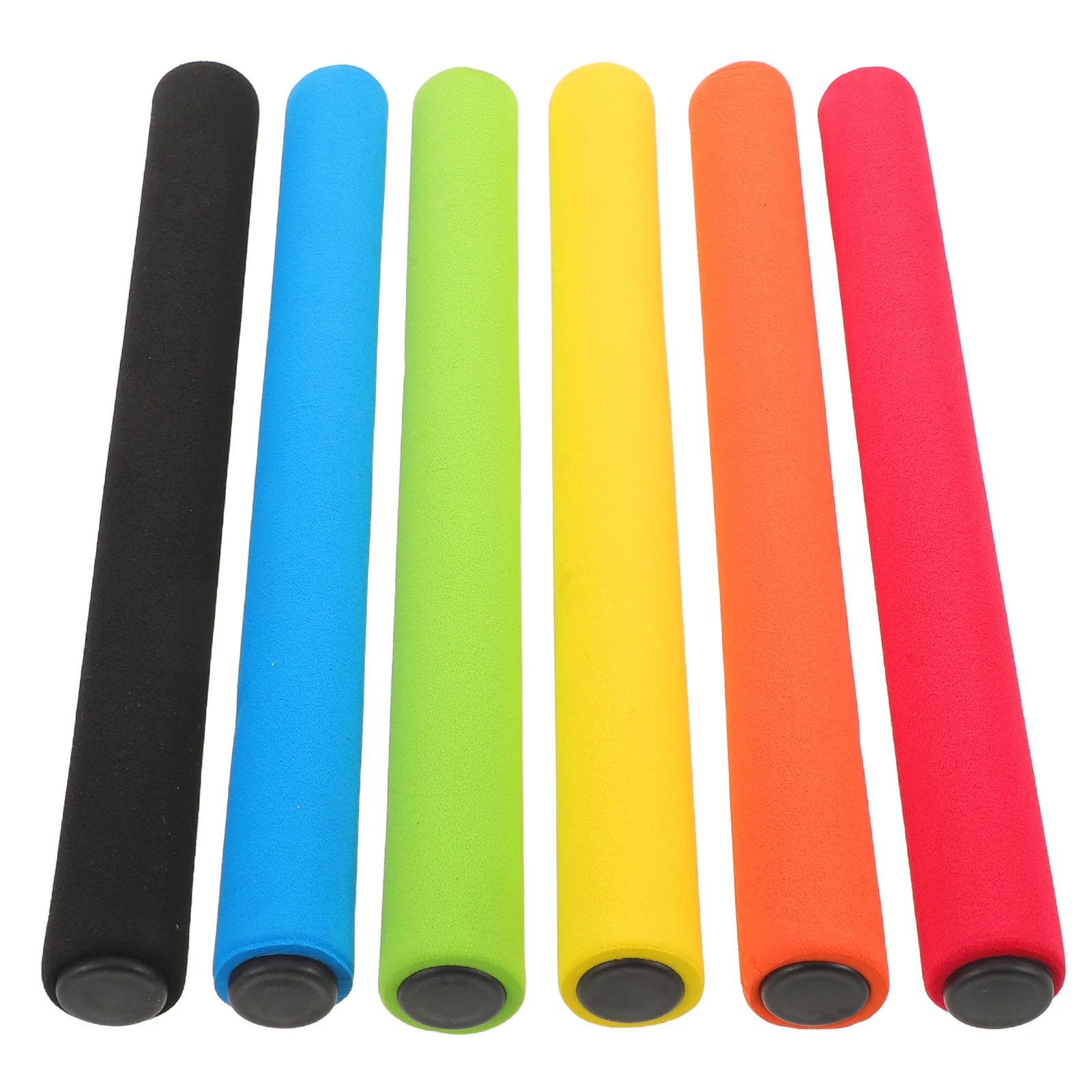 

6Pcs Relay Race Stick Comfortable Hold Lightweight Design Bright Colors School Sports Team Building Outdoor Events