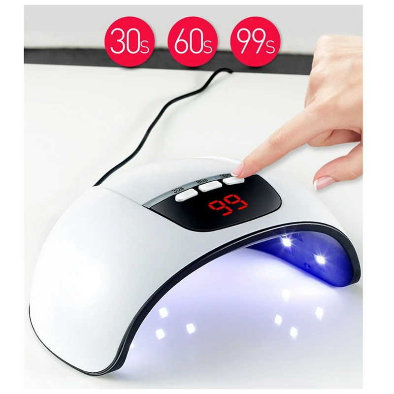 Nageldroger Led-Nagellamp UV-Lamp Voor Het Uitharden Van Alle Gel Nagellak Draagbare Nageldrooglamp Met Usb-Koord