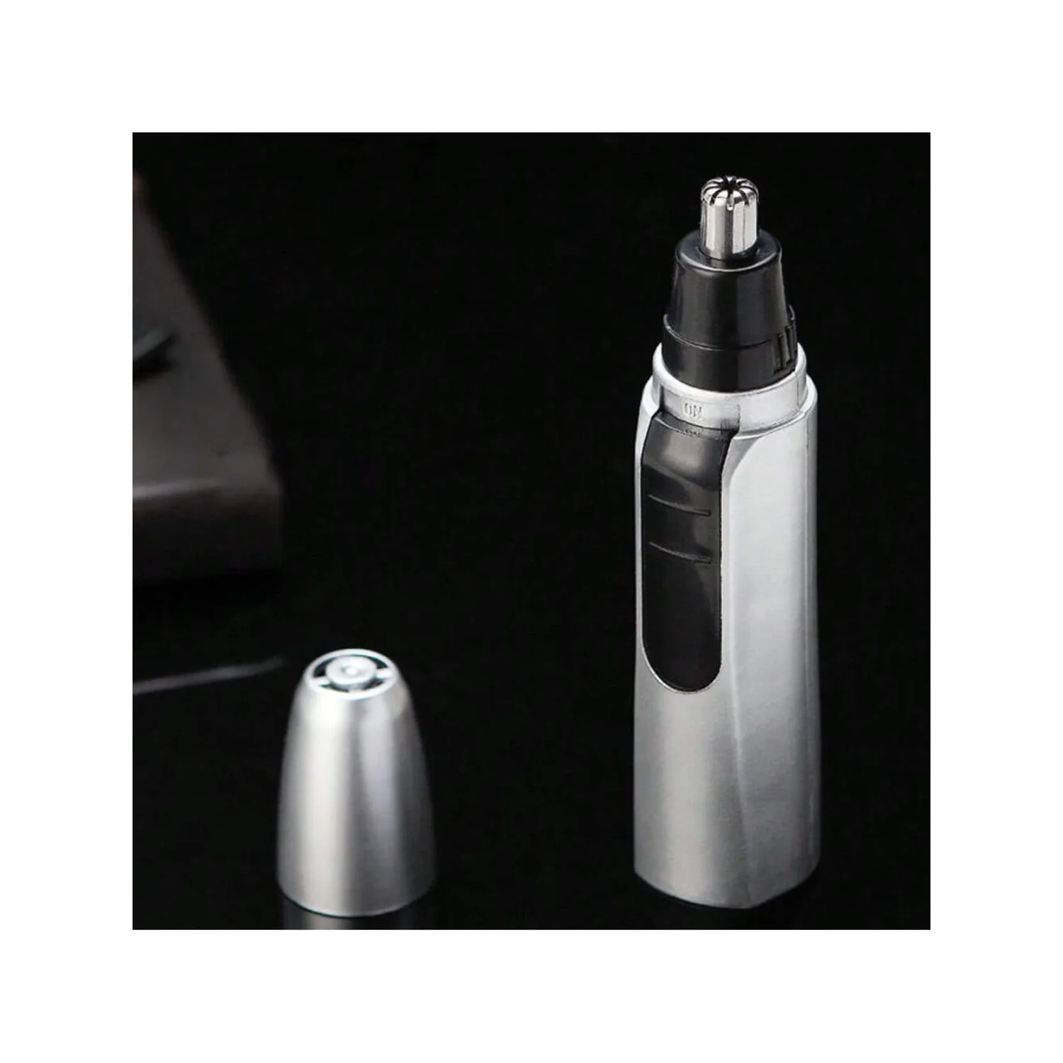 1pc 鼻毛トリマー サイズ 5 バッテリー用、男性用眉毛 & 鼻毛トリミング装置