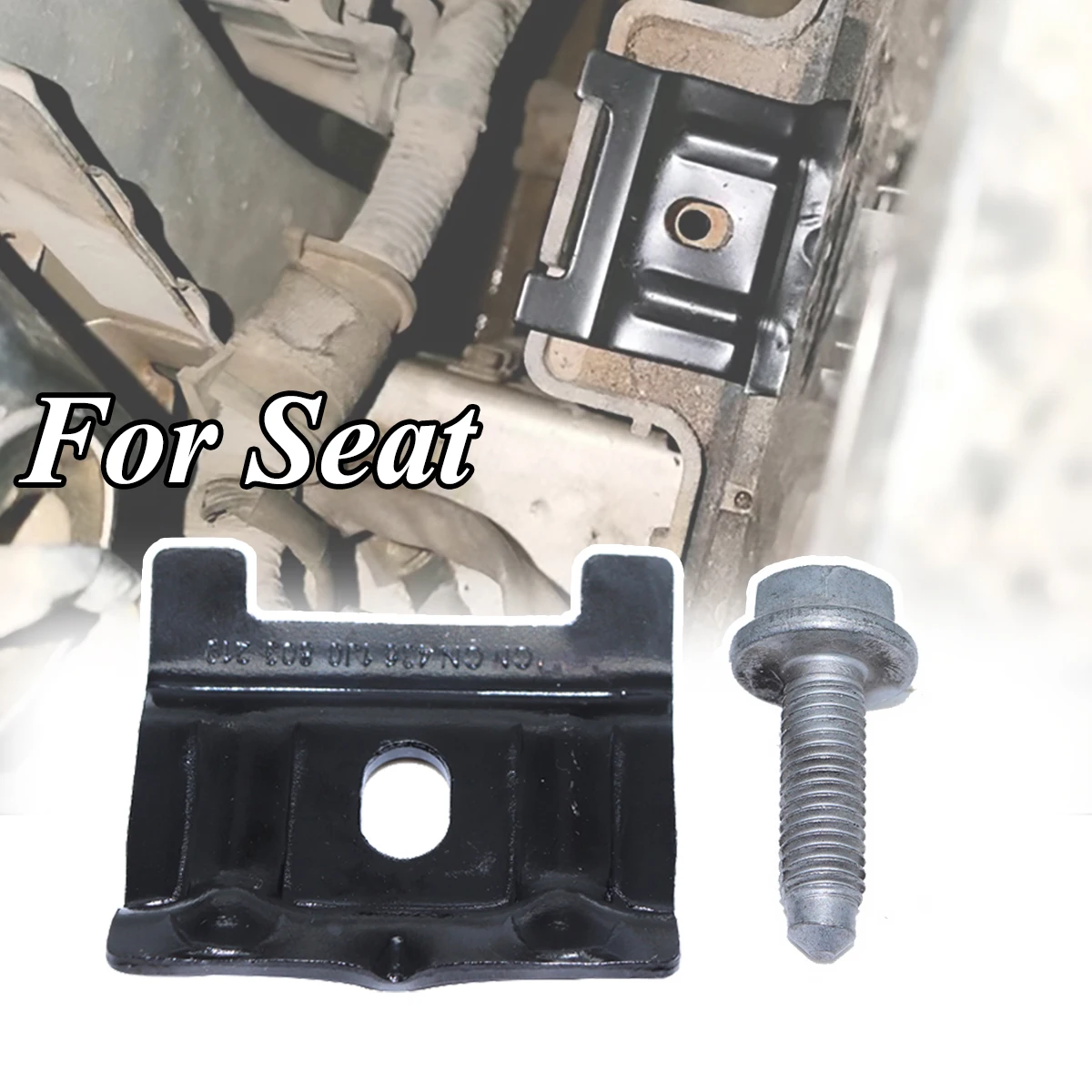 

Clamping Strip Kit For Seat Alhambra Sharan Altea Golf Transporter Car Frame Hold Down Steel Bolt Bracket Fastener Replacement