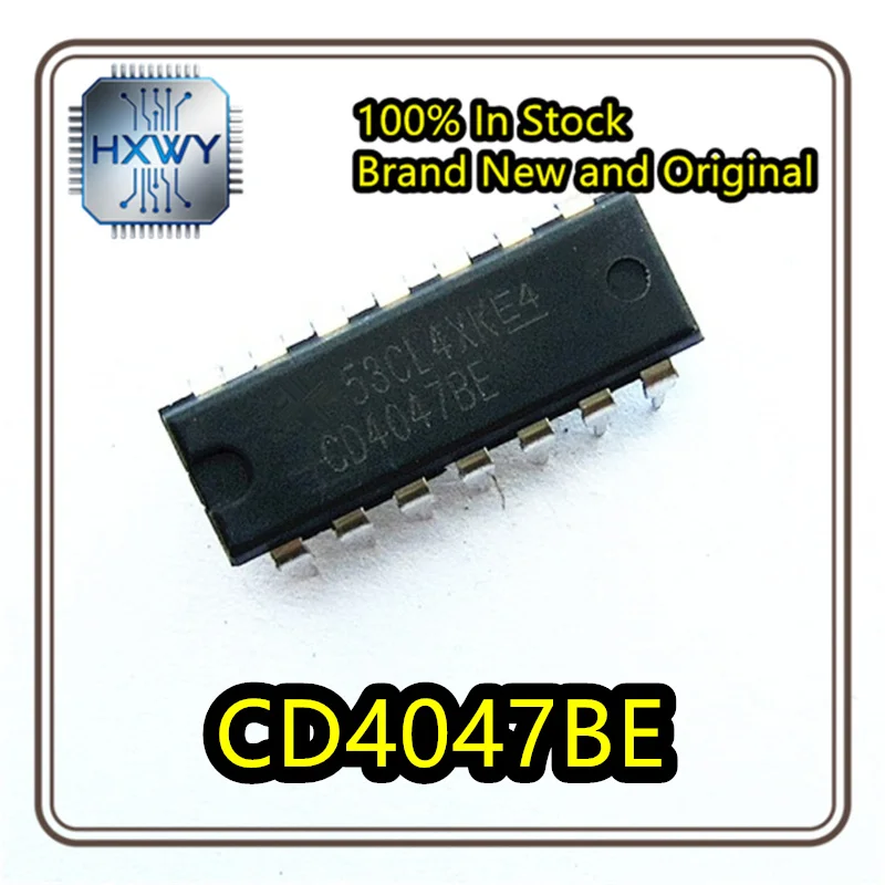 (10/50 pcs) CD4047BE PDIP-14 Monostable/Astable Multivibrator IC Brand New Original In Stock Electronic Component IC