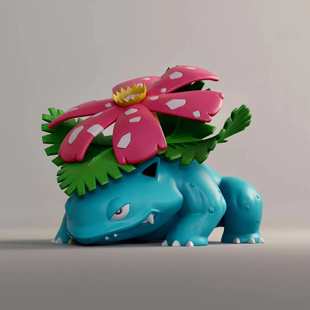 

Pokemon 1/10 GK Venusaur Anime Figures Action Figure GK Toys Gift Dolle Statue Model Collection Toys Christmas Birthday Gifts