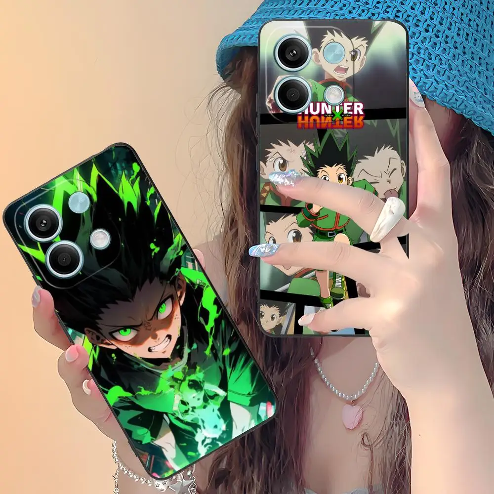 حافظة هاتف محمول من Hunter Gon لهاتف Xiaomi Redmi Note 14 13 12 11 S Pro Plus 4G 5G غطاء طباعة ملون غطاء فاخر جميل #2