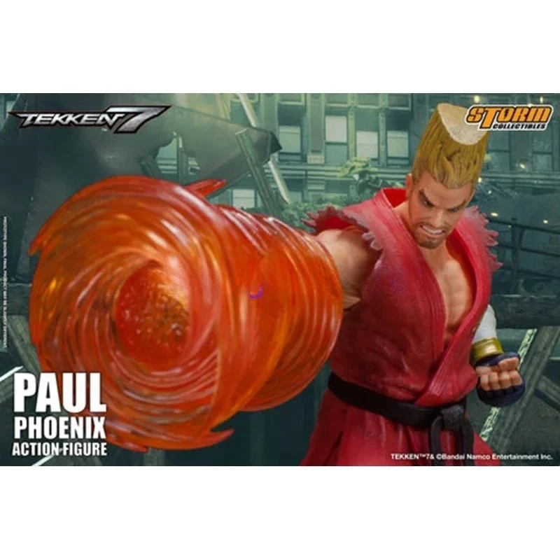 En Stock serie STORM Original Tekken 7 Paul Phoenix 1/12 escala Anime figura modelo colección juguete para regalo