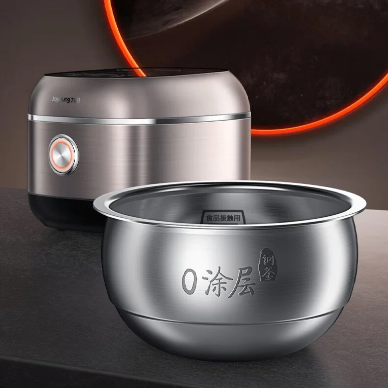 Joyoung 1200 واط IH وعاء طبخ الأرز الكهربائي 4L سعة كبيرة الغذاء الصف 304 وعاء صفر طلاء آمن الطبخ متعدد الطباخ 220 فولت 40N10