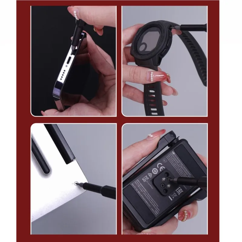 Magnetic Screwdriver 25 In 1 Kit Bits Pocket  Plastic/Aluminum Handle Precision Disassembly For Computer PC Phone Repair Tool