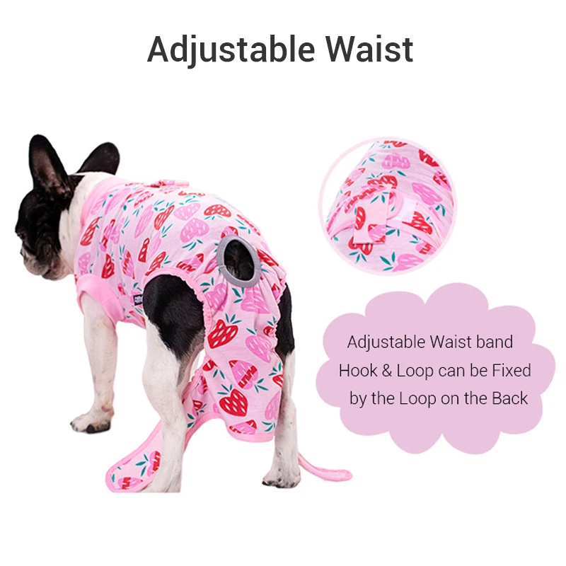 Recovery Suit for Dogs After Surgery Prevent Licking Pet Recovery Shirt for Large Dogs Abdominal Wounds Bandages Pet Dog Clothes