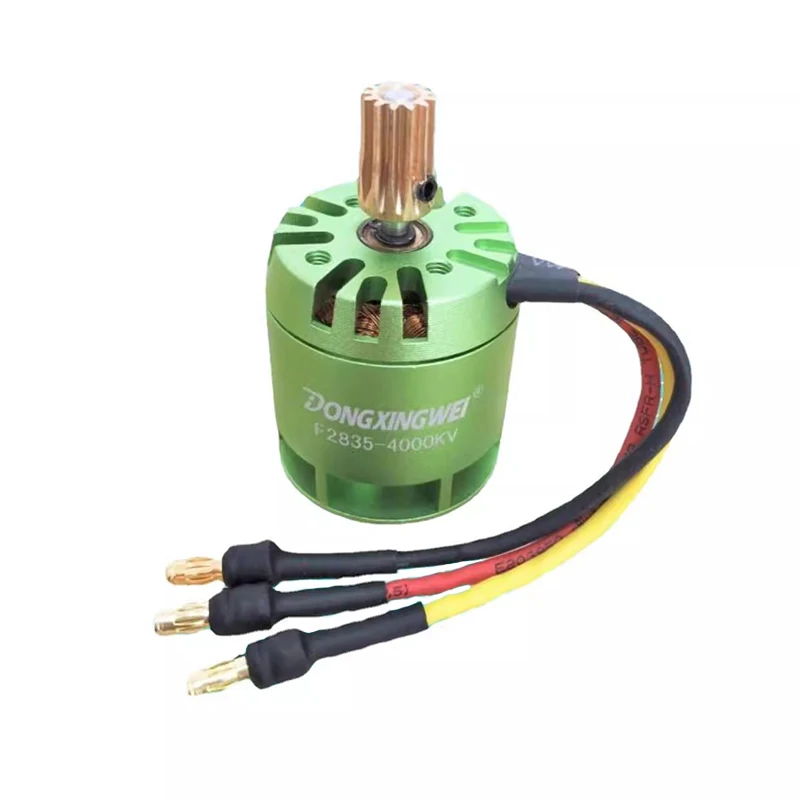 Motore brushless F2835-4000KV con oli dell'aria e ingranaggi Motore brushless per motore brushless ad ala fissa per aereo