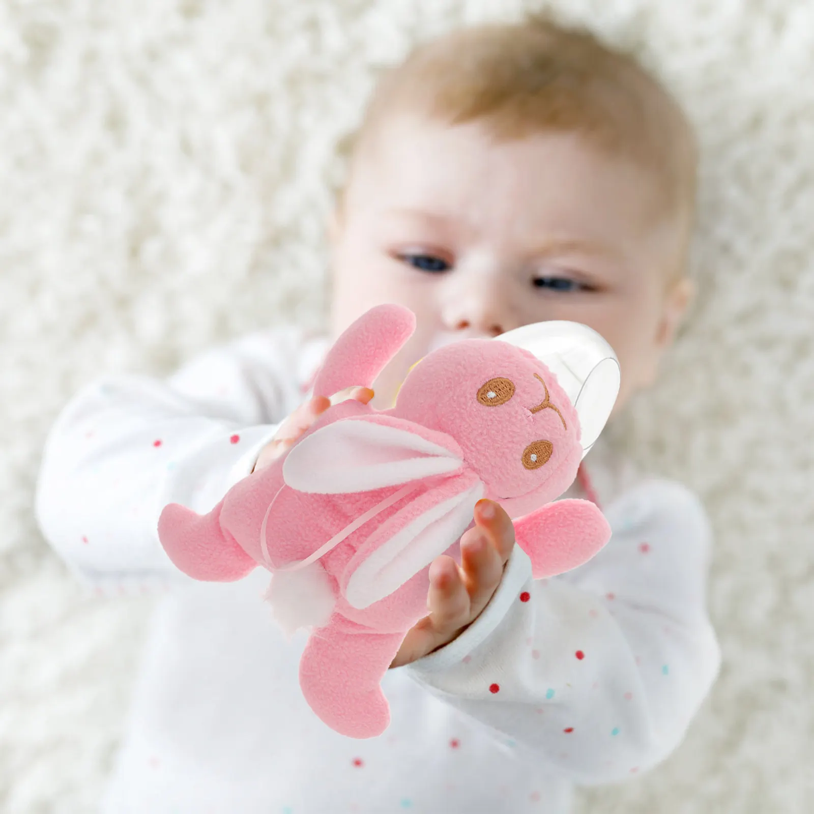 

1Pcs Feeding-Bottle Cover Lightweight Safe Design Prevents Accidental Drops Ideal for Home Travel Nursery Milk Bottle