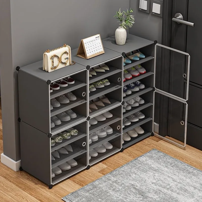 Strong  Bearing Eco-friendly Stackable Shoe Rack