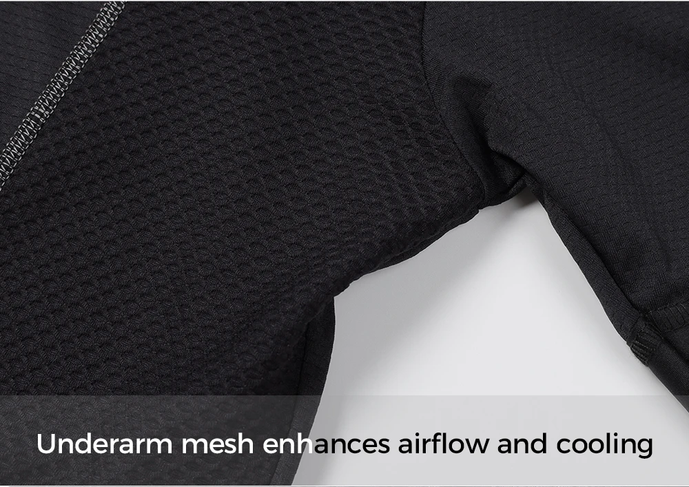 RION Herren-Radtrikot, Fahrradbekleidung, Profi-Mountainbike-MT-Bike-Shirt, UPF 50+, Ausrüstung für Nachtfahrten, Rennbekleidung, Outdoor-Bekleidung. – Detail 14