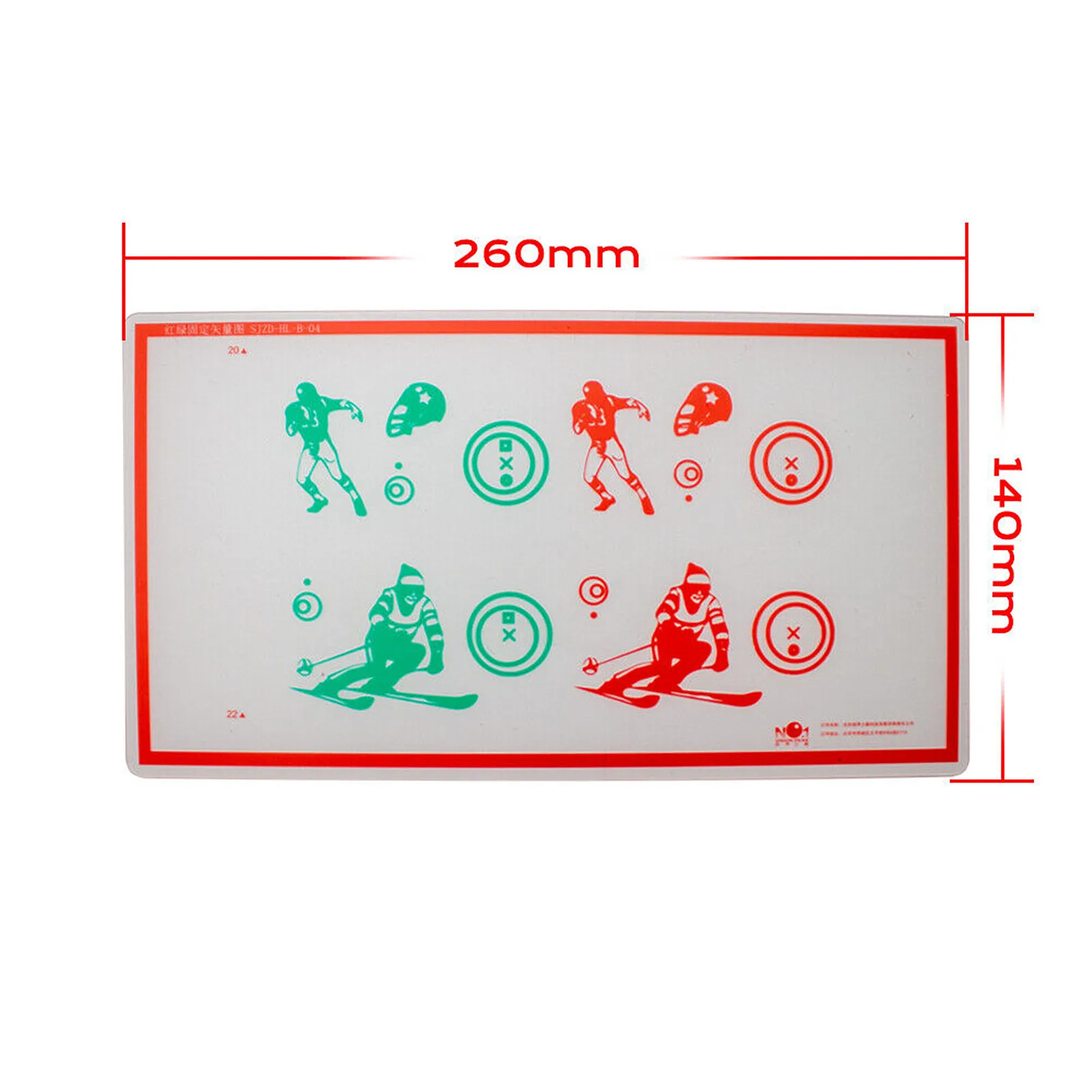 Vision Therapy Convergence Insufficiency Eye Training Device Fixed Tranaglyph