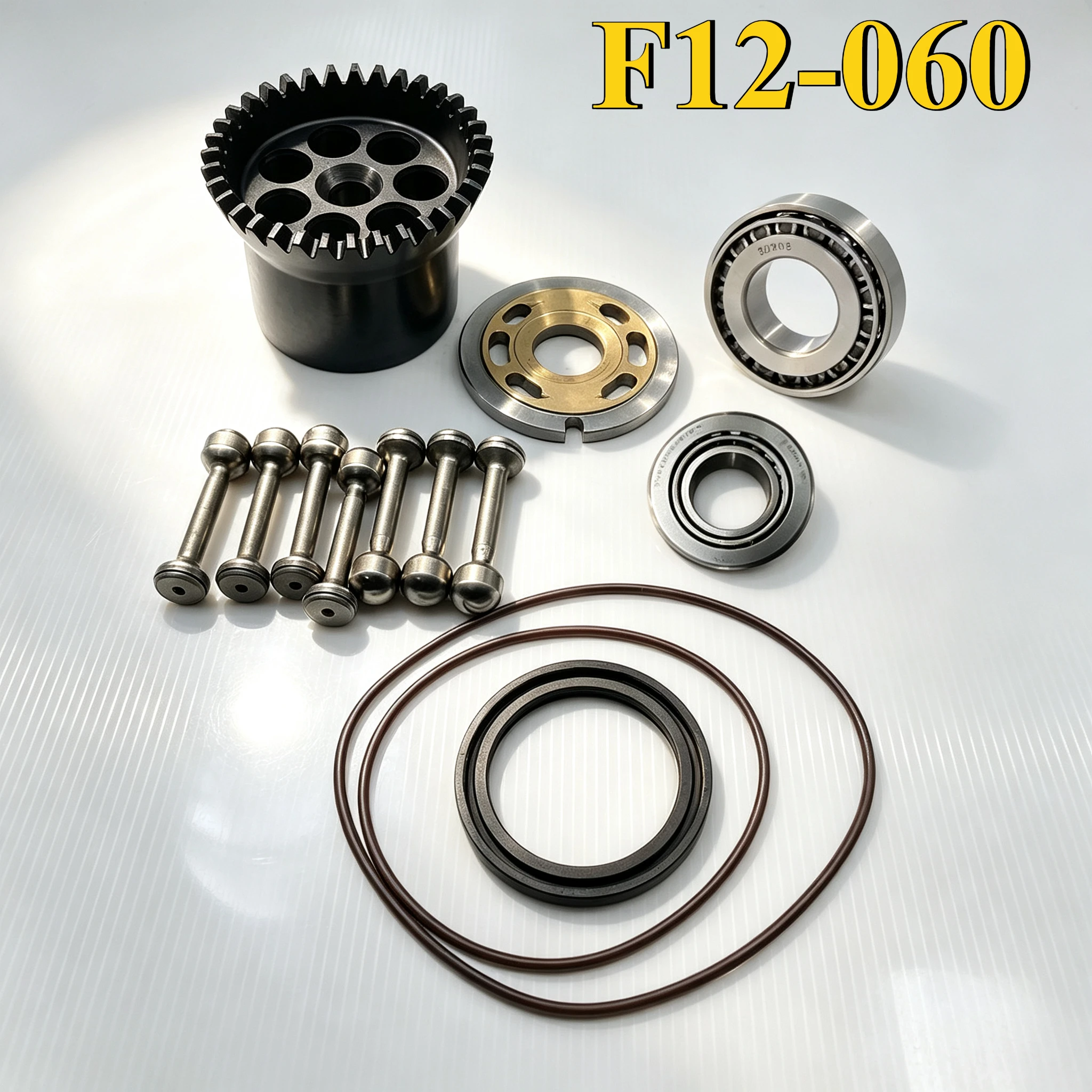F12 Hydraulic Motor Parts F12-060 Piston Motor Repair Kit Suitable for F12-060 Axial Piston Fixed Motor
