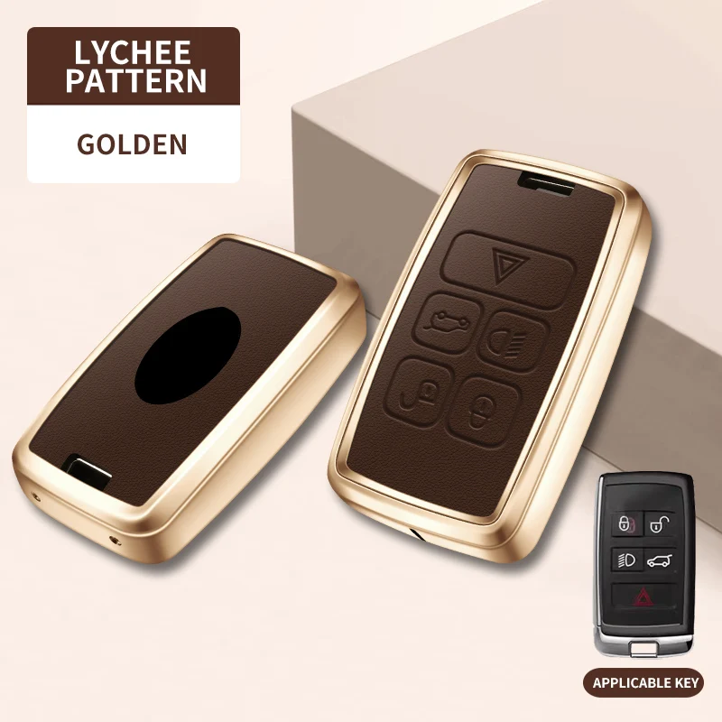 Durable Metal Protective Key Case,For Land Rover Range Rover Sport Jaguar XF XJ EX F-Pace F-Type 2018 2019 - Car Key Funda - view 5