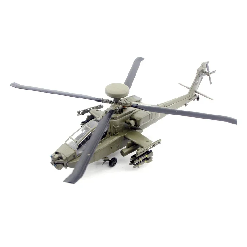 Authentic1:72 Scale Replica of U.S. Army AH64D Helicopter Detailed Diecast Model Airplane with Original Finish Ideal Collectible