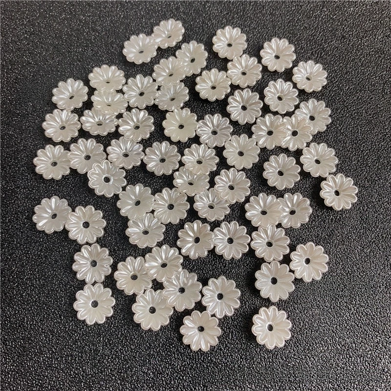 ABS imitation pearl cherry blossom petals flower handmade DIY decoration antique material