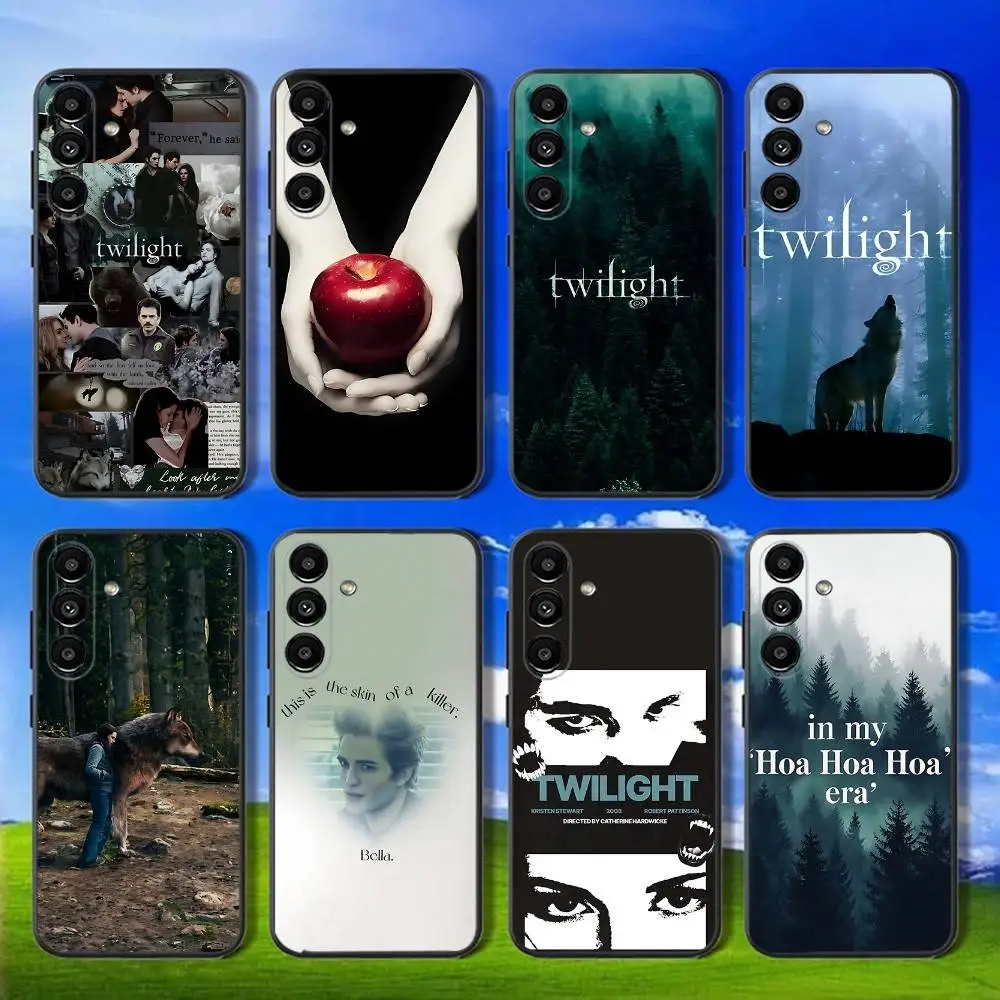 

Team Edward Jacob T-Twilight Phone Case For Samsung Galaxy A13,A21s,A22,A31,A32,A52,A53,A71,A80,Soft Black Shell