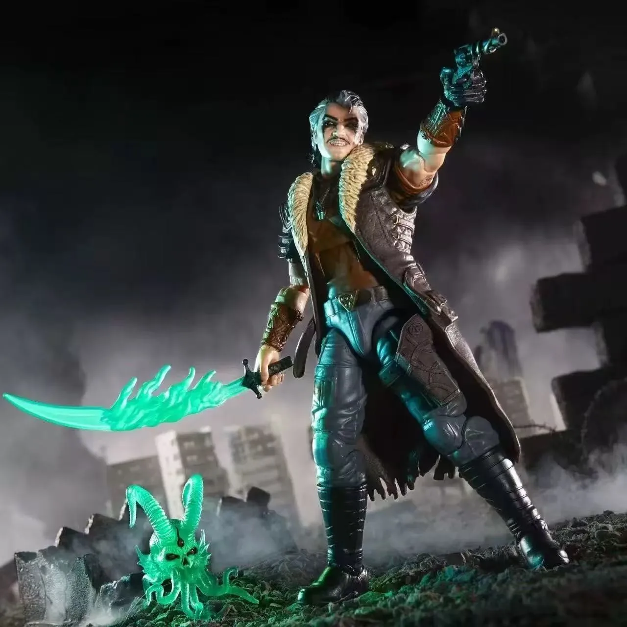 Oryginalna figurka akcji G.I. JOE Classified Series COBRA RICHARD “CRYSTAL BALL” KING, 6 cali, dostępna od ręki.