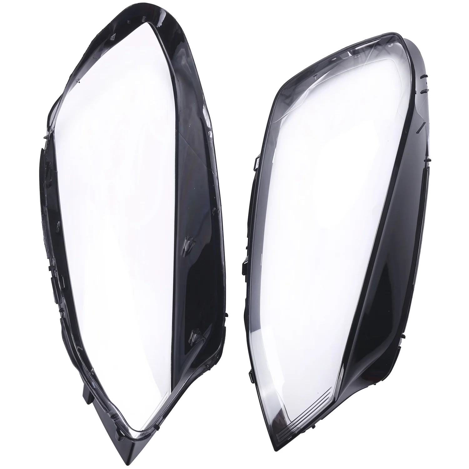 2 Stuks Auto Heldere Koplamp Lens Cover Vervanging Koplamp Cover Voor Golf 7 Mk7 2014 2015 2016