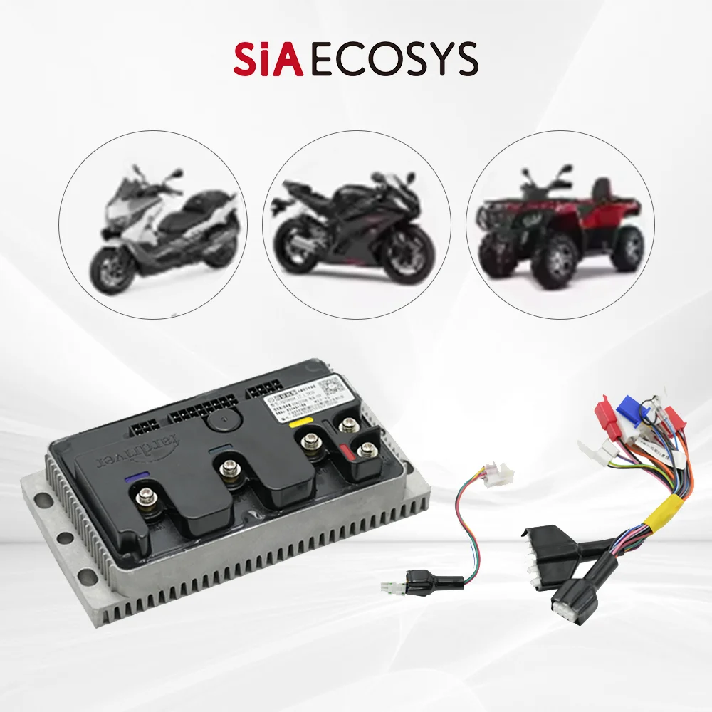 Fardriver 1500W ND72230 Motor Controller 72V 230A with Bluetooth BLDC Programmable For Electric Motorcycle Scooter