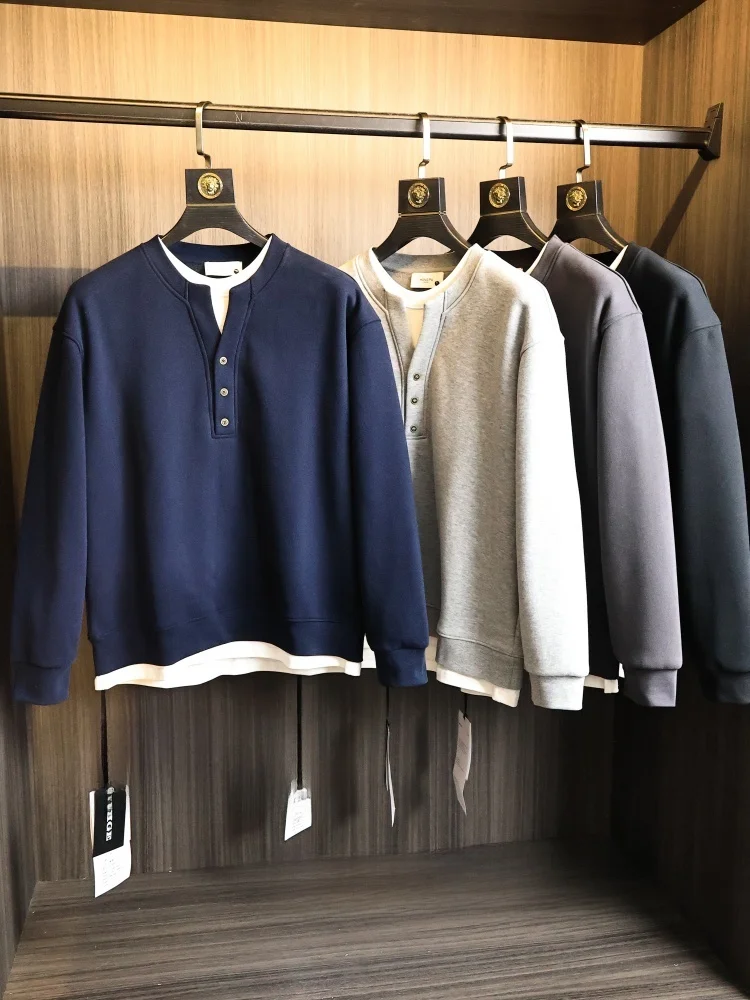 

Теплая мужская толстовка с капюшоном Long Sve на подкладке Fce, модная, осенне-зимняя, косметический дизайн, повседневная одежда, дышащая