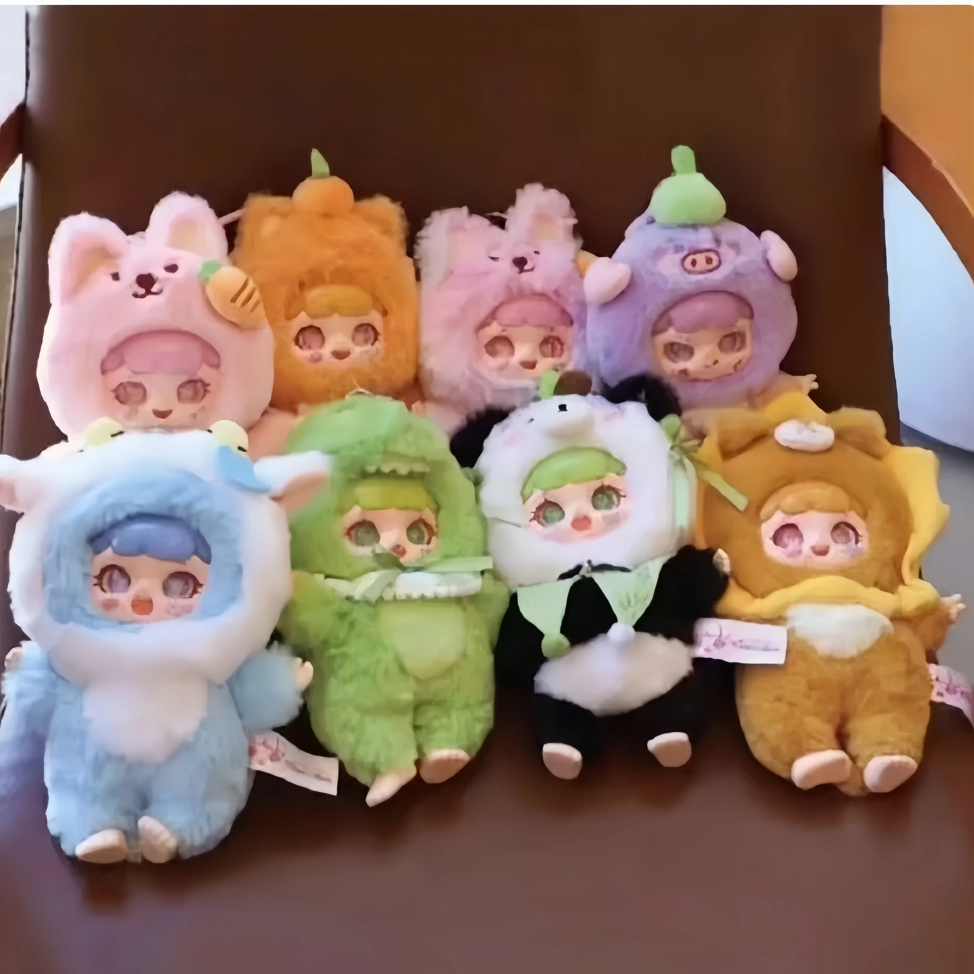 

New Mischievous Bag Series First Generation Animal Plush Blind Box Periphery Trendy Toy Bag Pendant Doll Girl Gift Toys