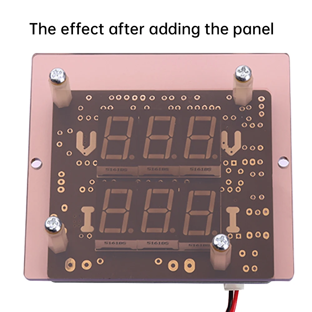 ICL7107 voltmetro Kit fai da te parti DC 5V modulo voltmetro digitale e-learning formazione produzione saldatura parti di esercizio kit fai da te