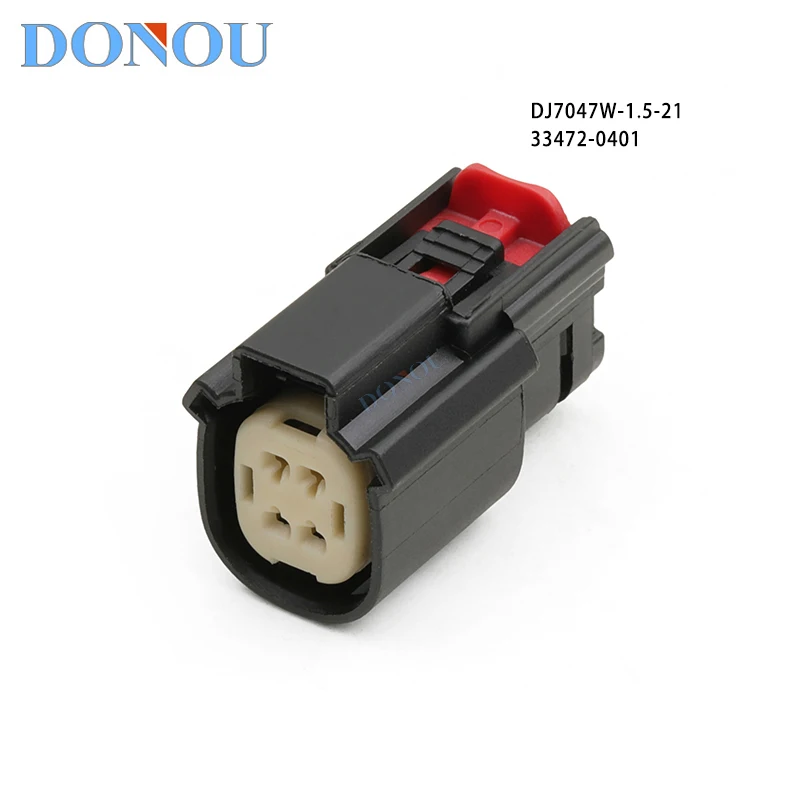 

33472-0401 connector 4-hole automotive taillight oxygen sensor plug DJ7047W-1.5-21