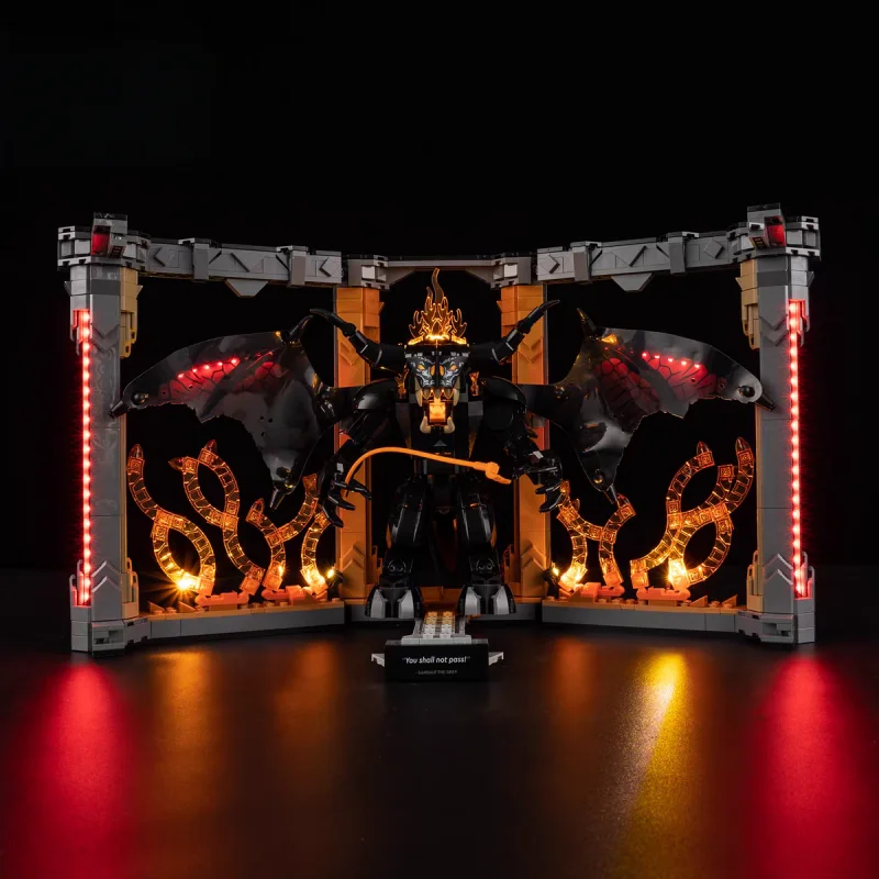 

Комплект светодиодного освещения Lybmtwf, совместимый с моделью 10367 Balrogs Book Nook, книжной полкой Yanmo (модельные блоки в комплект не входят)