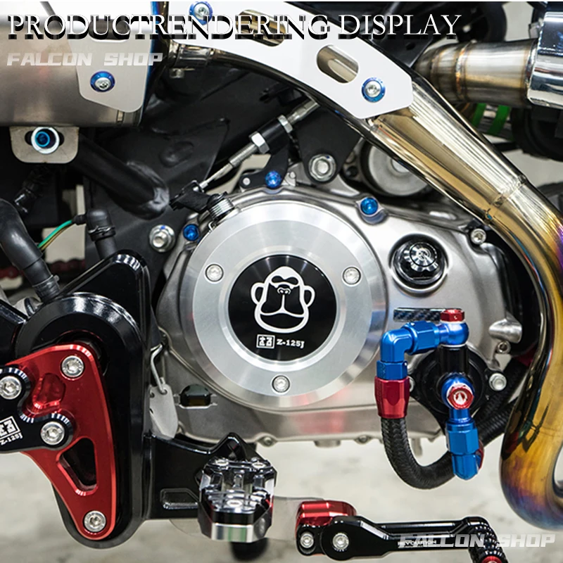 Suitable for Honda Monkey 125 modified engine cover (5th gear) Honda Monkey 125 engine cover 2022, 2023, 2024 models