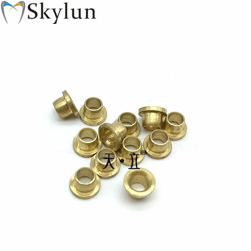 

50PCS Dental copper sleeve water air Pipe hoop Fixed sleeve casing buckle pipe clamp water and gas tube Buckle SL1133