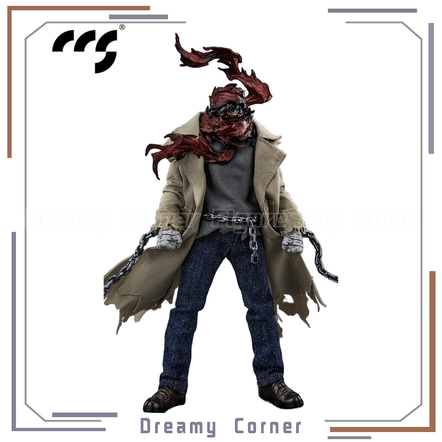 

【In Stock】Original CCS Change FigScript Getter Robo: Armageddon Nagare Ryoma 1/12 Action Figures Toys Model Ornaments