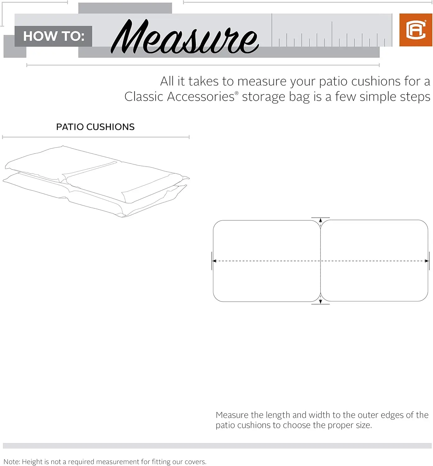 Veranda Water-Degré 60 H Coussin et Juste, Sac de Rangement, Housses de Meubles