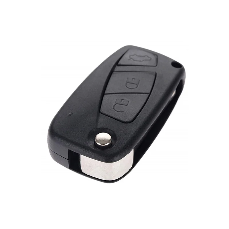 3 Buttons SIP22 Car Remote Key Case Cover Key Shell for Fiat Ducato Idea Punto Panda Stilo Bravo Grande Replacement Accessories