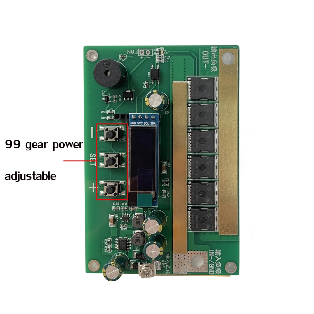 Set di saldatrici a punti fai-da-te 99 ingranaggi 12V circuito della saldatrice a punti per saldatura a batteria al litio 0.1-0.3mm foglio di nichel