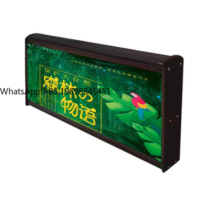 

High Brightness P4 P3 P2.5 Waterproof 4G Controlled LED Advertising Screen Board for Cars/Taxis for Roof Airports Shopping Malls