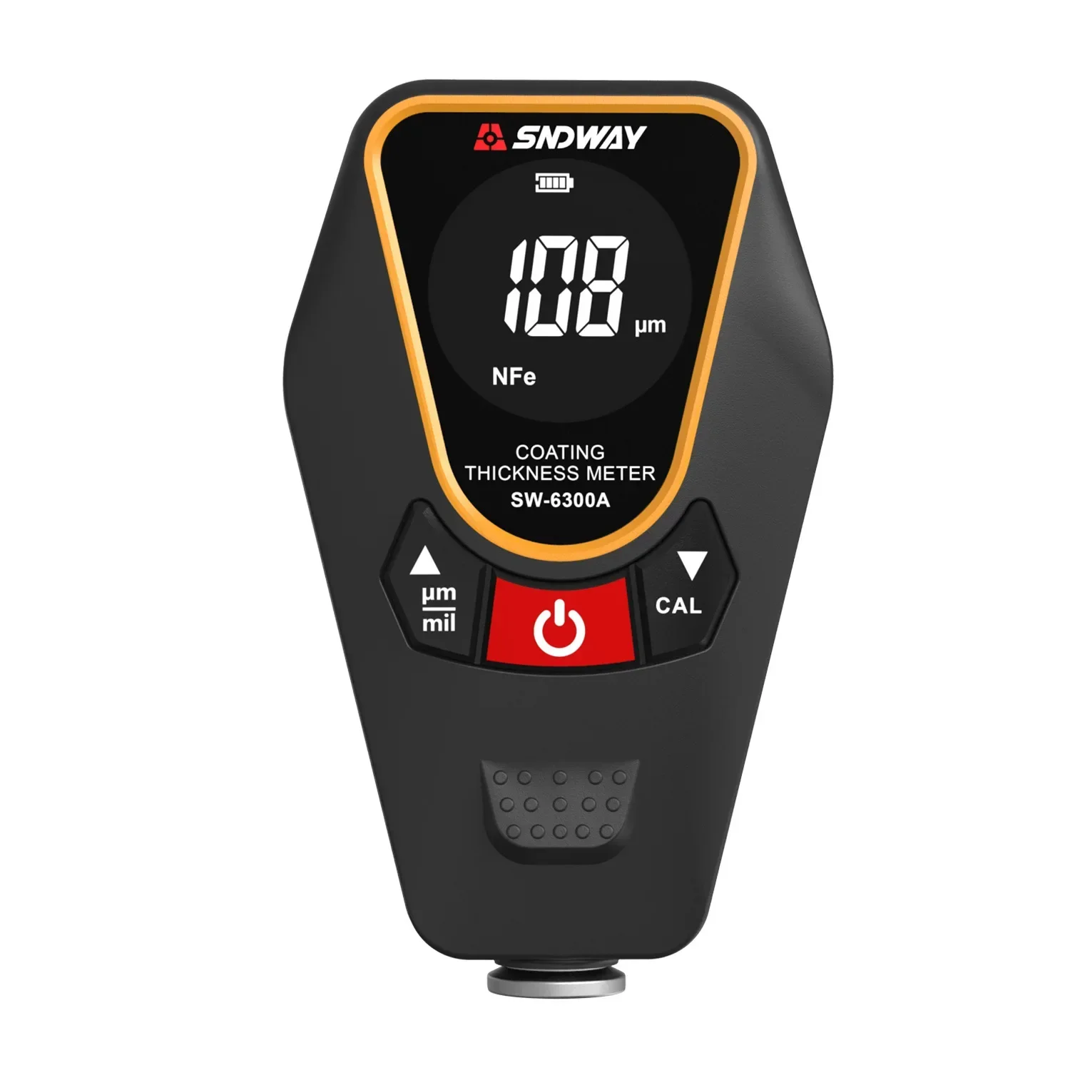 

SNDWAY SW-6300A Car Paint Coating Thickness Gauge 0-1200um High Precision Automotive Paint Film Thickness Tester Measuring