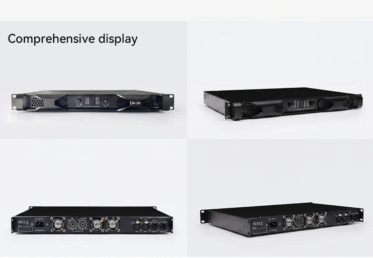 Paulkitson DN208 2-Kanal Professioneller Leistungsverstärker Klasse-D 2Ω 2×1600W Hochleistungsverstärker für Bühnenkonzerte und Live-Lautsprechersysteme – Detail 9