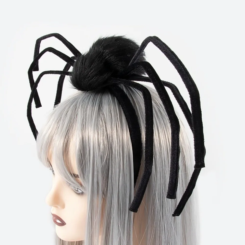 

Long-legged Spider Halloween Spider Headband Headwear Party Decoration Women Hair Hoop Non-slip Photo Props Halloween Hairbands
