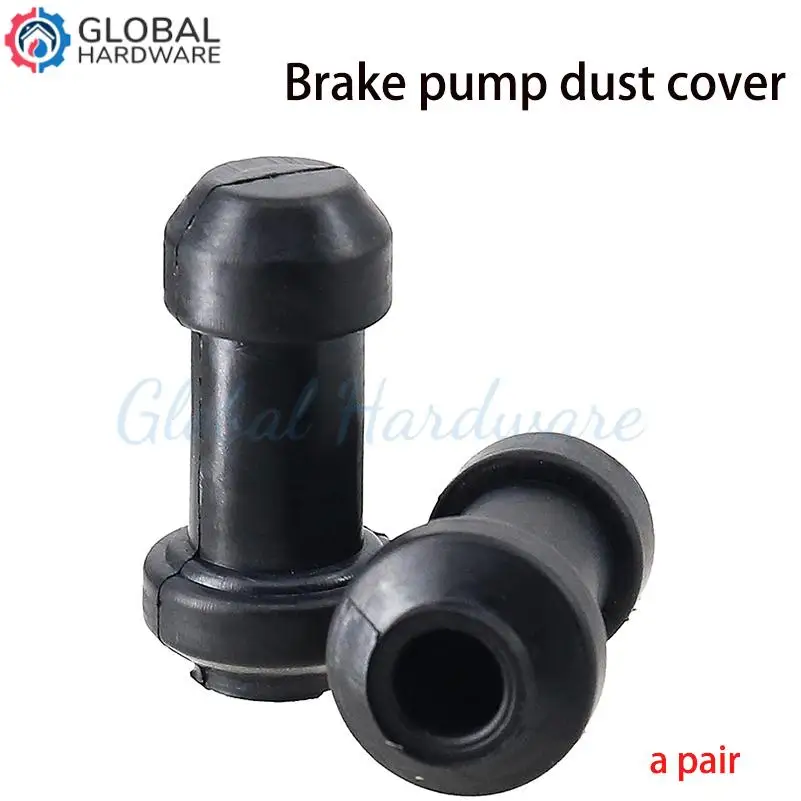 Motorcycle Disc Brake Lower Pump Bracket Rubber Sealing Sleeve Caliper Shock Absorption Anti-Rattle Offset Rubber Sleeve