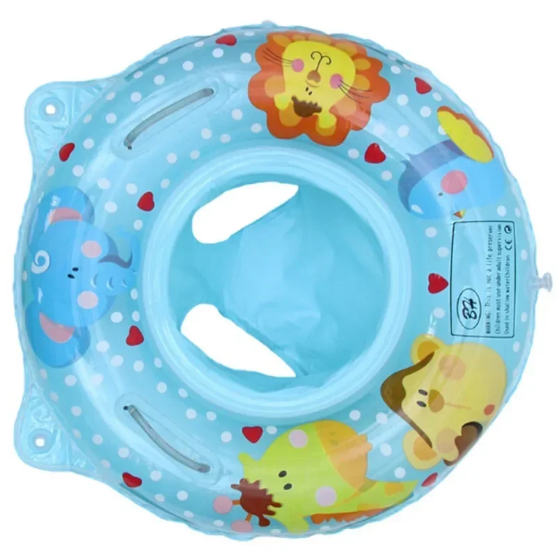 Swim Ring Baby Seat Float Double Handle Safety Inflatable Infant Kids Swimming Pool Rings Water Toys Swim Circle For Kids Sipply