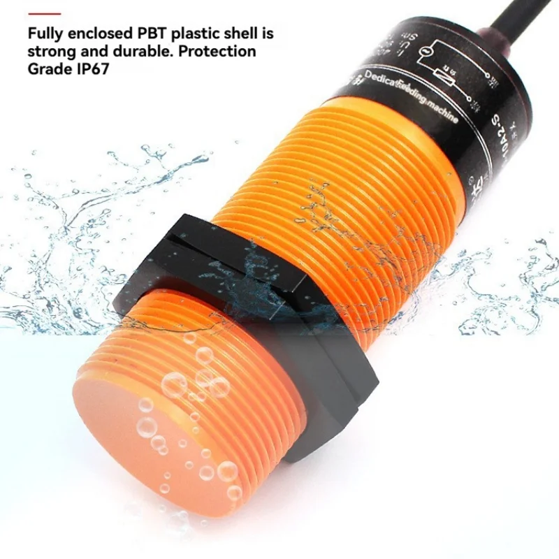 Limit Proximity Switch Liquid Level Sensor Breeding Feed Sensing Probe Normally Closed M30 Two-wire Capacitor Type