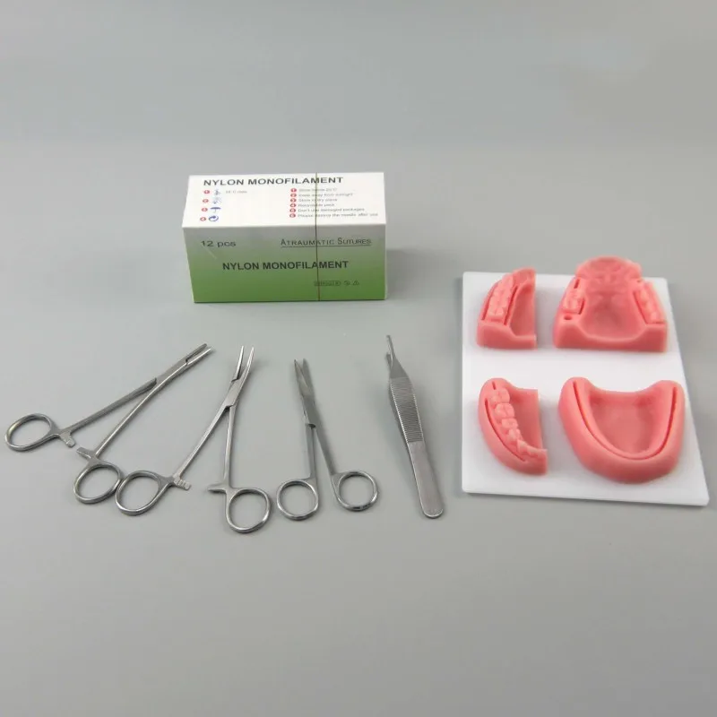 

Dental oral suture model Simulation with needle Gum suture teaching training equipment skill practice